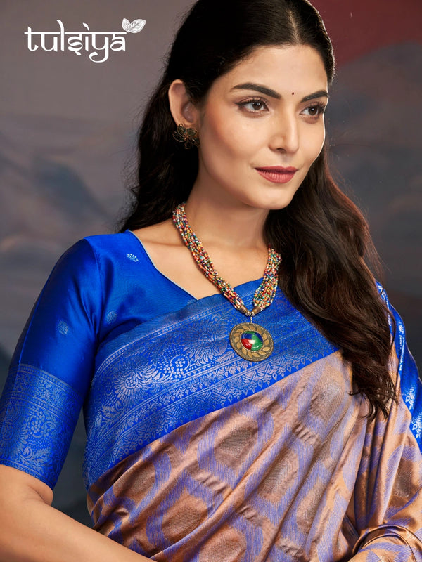 Celestial Blue Soft Silk