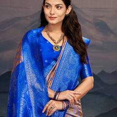 Celestial Blue Soft Silk