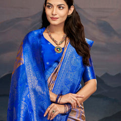 Celestial Blue Soft Silk