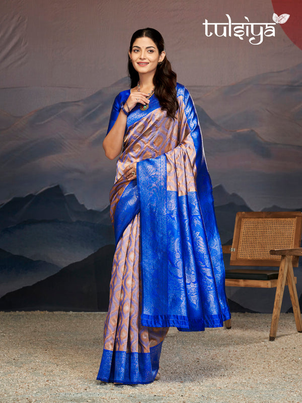 Celestial Blue Soft Silk