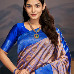 Celestial Blue Soft Silk