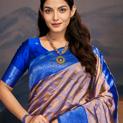 Celestial Blue Soft Silk