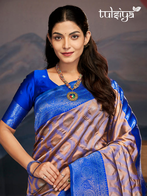 Celestial Blue Soft Silk