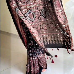 Rangrez Signature Ajrakh Saree