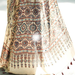 Rangrez Signature Ajrakh Saree