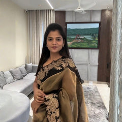 Monarch Organza Silk Saree