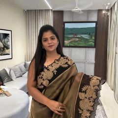 Monarch Organza Silk Saree