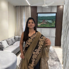 Monarch Organza Silk Saree