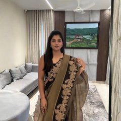 Monarch Organza Silk Saree