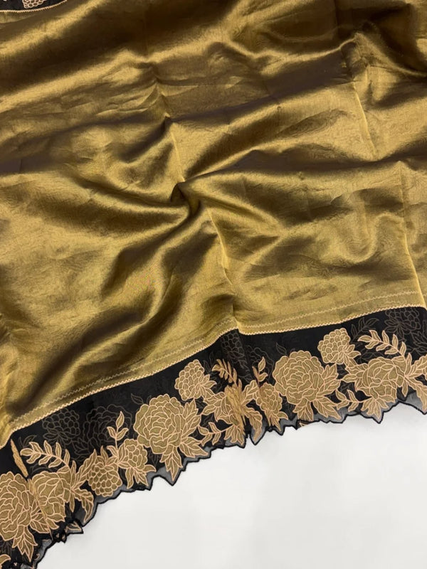 Monarch Organza Silk Saree