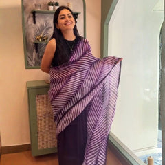 Royal Wine Leher Saree