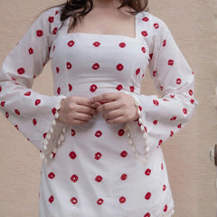 Ruby Dot Short Kurti