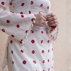 Ruby Dot Short Kurti