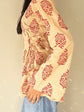 Aarvya Rust Bloom Short Kurti