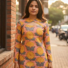 Marigold Muse 2-in-1 Short Kurti
