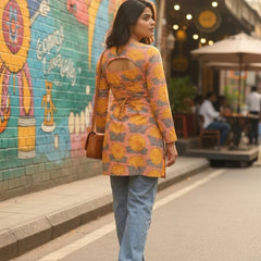 Marigold Muse 2-in-1 Short Kurti