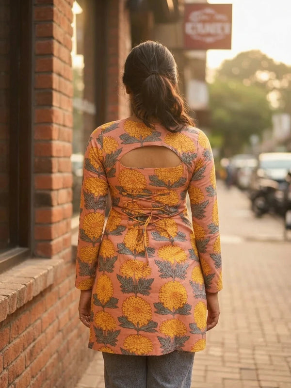 Marigold Muse 2-in-1 Short Kurti