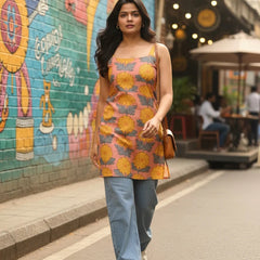 Marigold Muse 2-in-1 Short Kurti