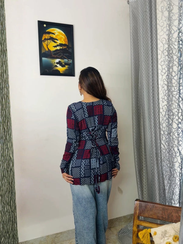 Veloura Weave Kurti