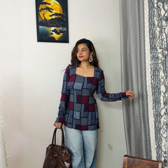 Veloura Weave Kurti