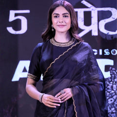 Munati Crafted Hend Work Saree