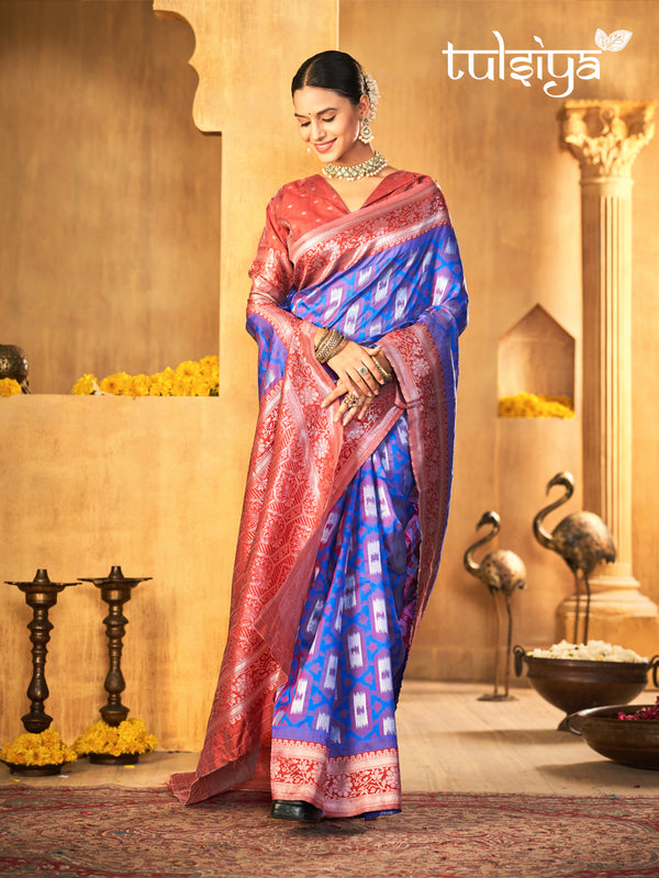 Timeless Silk Ikat Charm