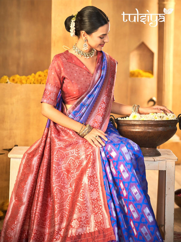 Timeless Silk Ikat Charm