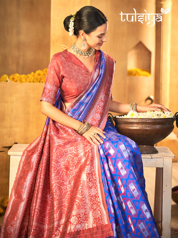 Timeless Silk Ikat Charm