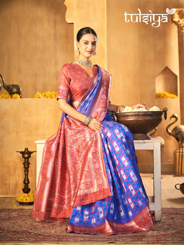 Timeless Silk Ikat Charm