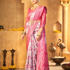 Handwoven Pink Treasure Silk