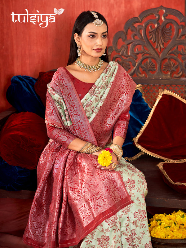 Enchant Lightweight Banarasi Silk