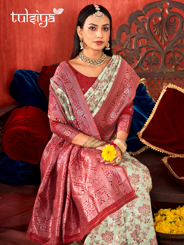 Enchant Lightweight Banarasi Silk