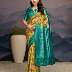 Golden Weave Zari Opulence Saree