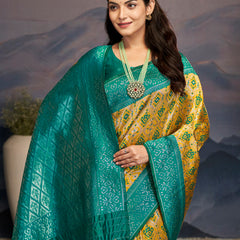 Golden Weave Zari Opulence Saree