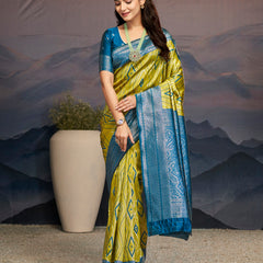 Enchanting Dual-Tone Paithani Drape