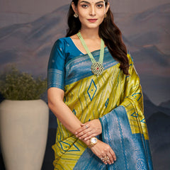 Enchanting Dual-Tone Paithani Drape