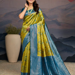 Enchanting Dual-Tone Paithani Drape