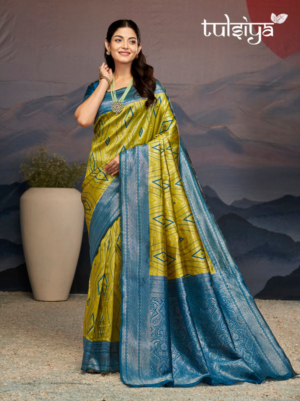 Enchanting Dual-Tone Paithani Drape