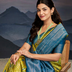 Enchanting Dual-Tone Paithani Drape