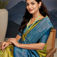 Enchanting Dual-Tone Paithani Drape