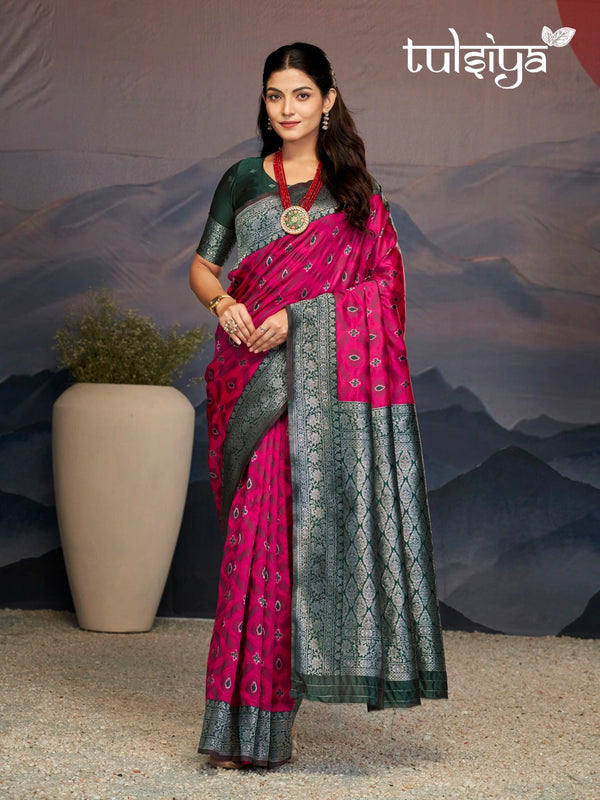 Opulent Handloom Paithani Saree