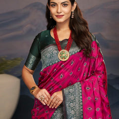 Opulent Handloom Paithani Saree