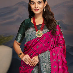 Opulent Handloom Paithani Saree