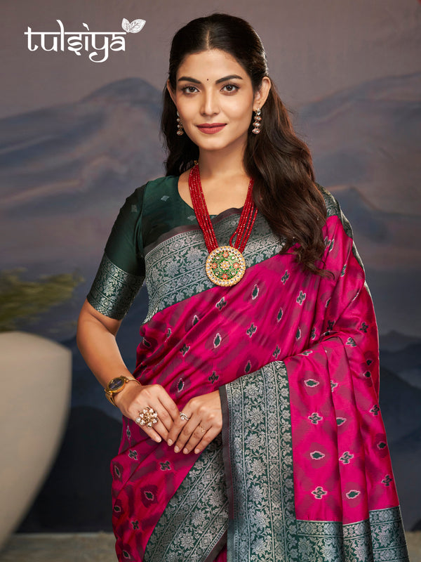 Opulent Handloom Paithani Saree