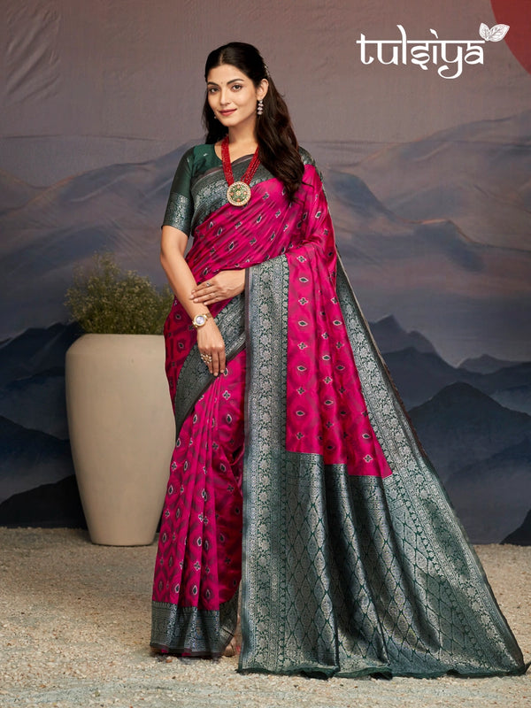 Opulent Handloom Paithani Saree