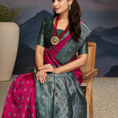 Opulent Handloom Paithani Saree