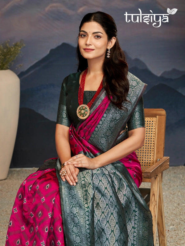 Opulent Handloom Paithani Saree