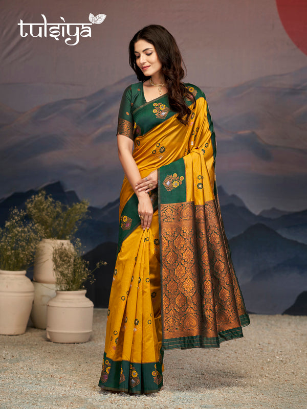 Emerald Sunshine Craftsmanship Silk