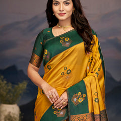 Emerald Sunshine Craftsmanship Silk