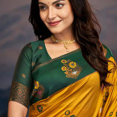 Emerald Sunshine Craftsmanship Silk